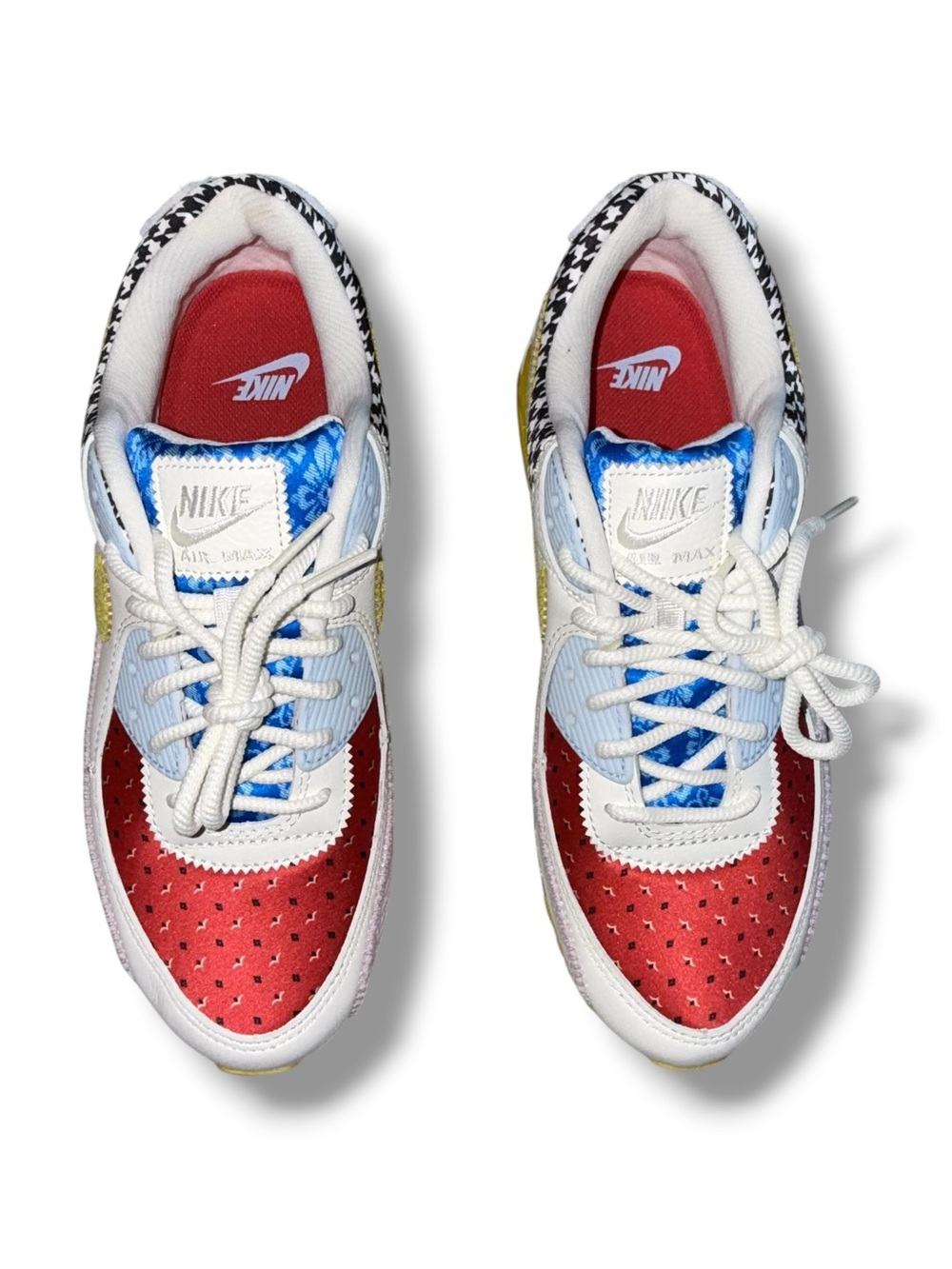 New in Box: NIKE AIR MAX 90 PATCHWORK WOMENS US 10 / EUR 42 - NIKE / DM8075-100 - Picture 14 of 16